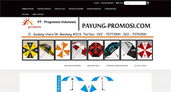 Desktop Screenshot of payung-promosi.com